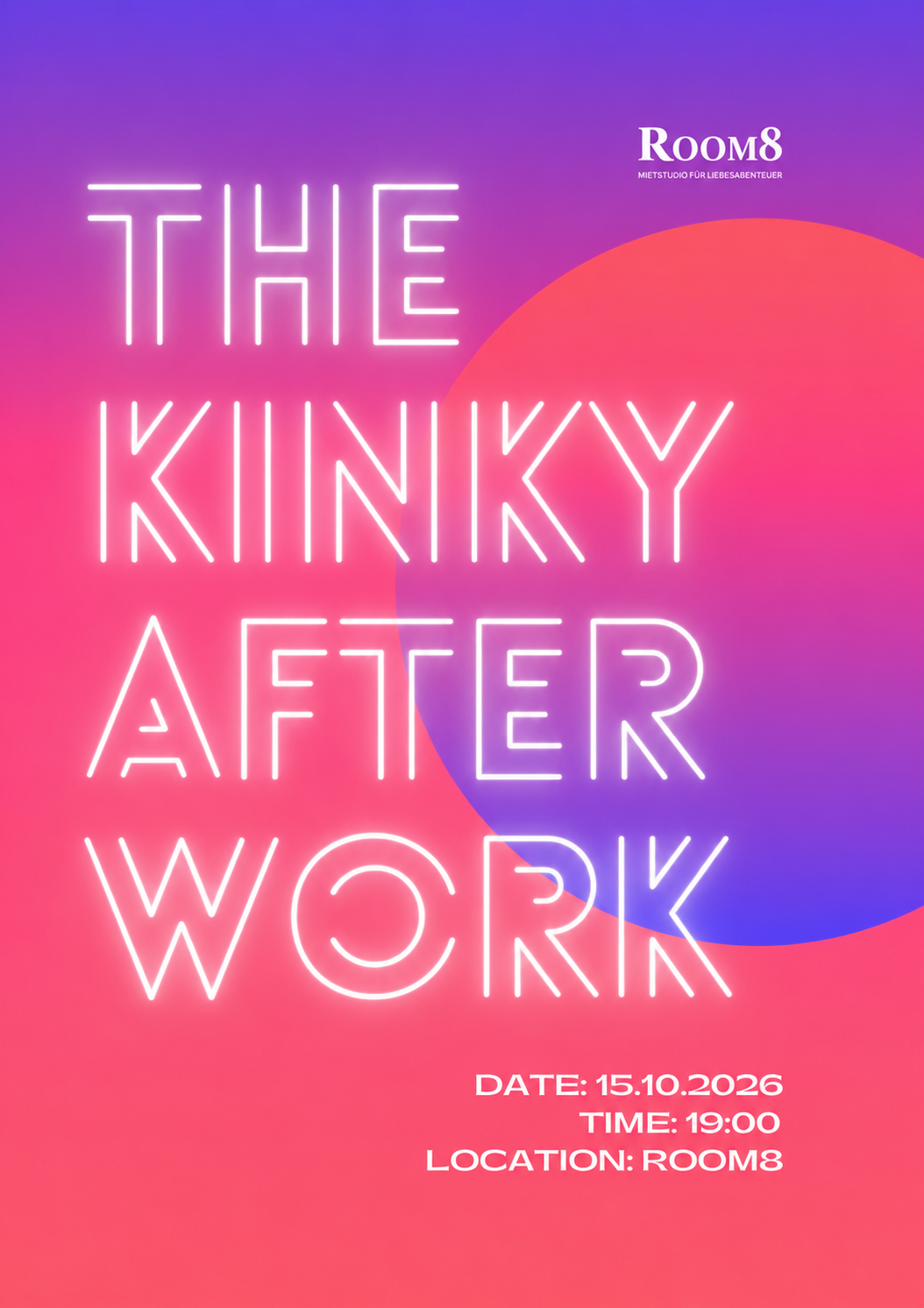THE KINKY AFTER WORK - 15. Oktober 2026